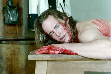 Karasek blutverschmiert